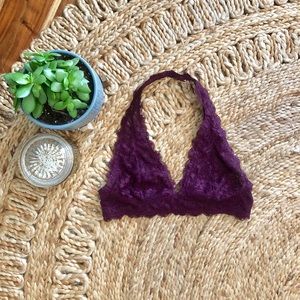 Free People Intimates Floral Lace Bralette